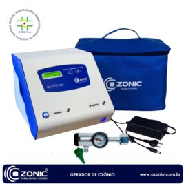 Gerador de Ozônio Veterinário Digital com vácuo Ozonic