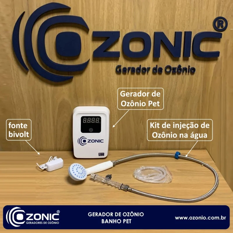 Gerador de Ozônio Ozonic Banho Pet ozonioterapia - Imagem 4