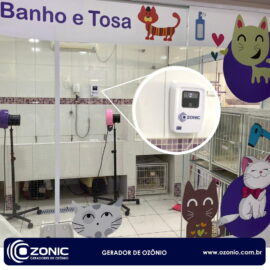 Gerador de Ozônio Ozonic Banho Pet ozonioterapia
