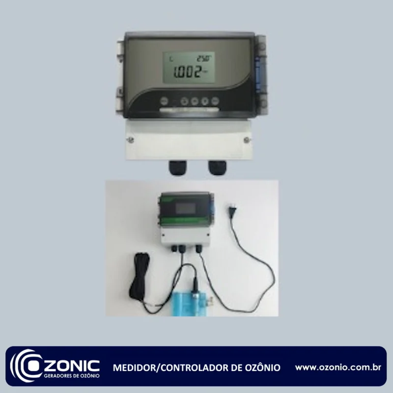 Medidor/Controlador de Ozônio em Linha